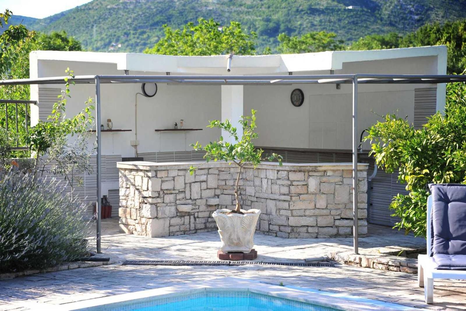 Apartmán Pool House Maslina Mostar Exteriér fotografie
